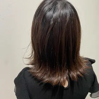 ミディアム lico 新札幌所属・Lilly リリィのヘアスタイル