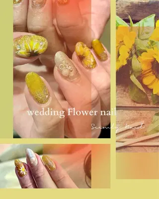 ネイル Seemly 千田町店所属・フラワーパラジェル 🌸シームリーエミのネイルデザイン