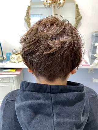 ショート カラー ルミア所属・MASUMI／ 川西能勢口LUMIAのヘアスタイル