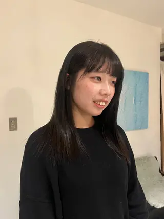 ミディアム Dreap所属・Dreap/ カットモデル/なつみのヘアスタイル