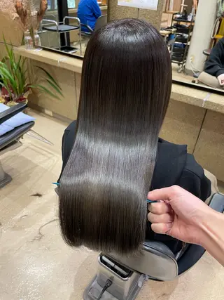 ロング カラー パーマ ヘアアレンジ キッズ ひろ美容室所属・田中 俊貴のヘアスタイル