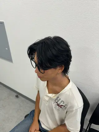 メンズ 透ける透明感カラー 🤍anju🎀のヘアスタイル