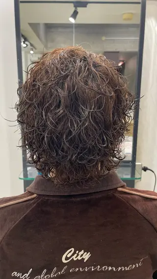 ミディアム パーマ メンズ fifth 武正 琉生のヘアスタイル