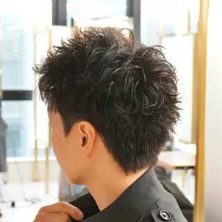 パーマ メンズ HIKARI メンズ満足度No.1のヘアスタイル