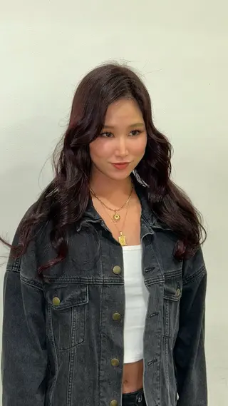 ロング レイヤー/マツエク 💋𝑨𝑵𝑵𝑨のヘアスタイル