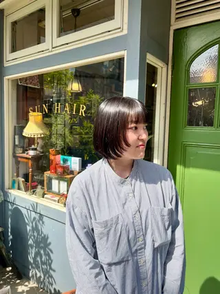 ショート 🌱洒落てるパーマ 🌱ショート/緒方椋のヘアスタイル