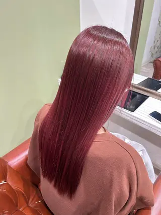 ロング カラー 海老名 理香子のヘアスタイル