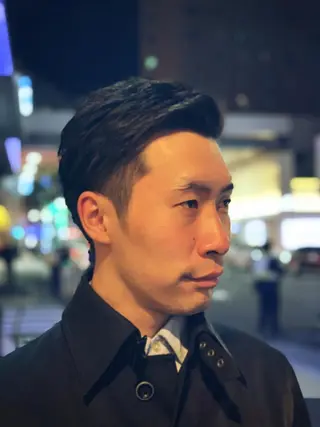 ショート メンズ ギンザ ヒロのヘアスタイル