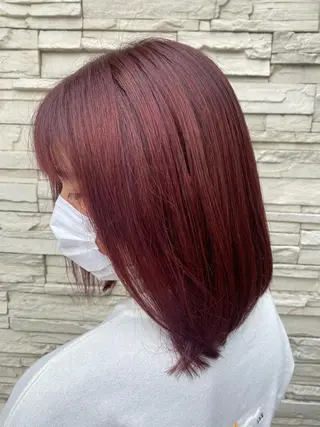 ミディアム 😺ヒアリング 重視😺小川のヘアスタイル