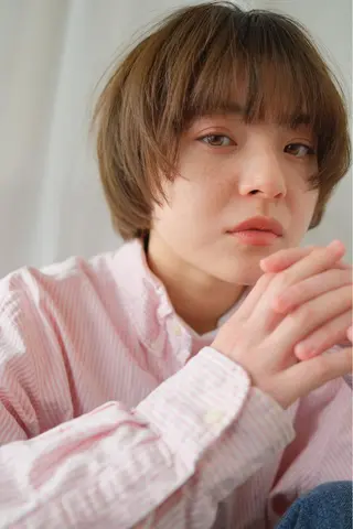 ショート カラー ショートボブ縮毛矯正 髪質改善のプロ山道潤のヘアスタイル