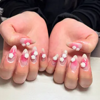 ネイル I P'ink nail salon所属・I pinknail 韓国風·持ち込み専門のネイルデザイン