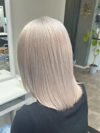 ミディアム エクステ×ハイトーン 🌈KEISUKEのヘアスタイル