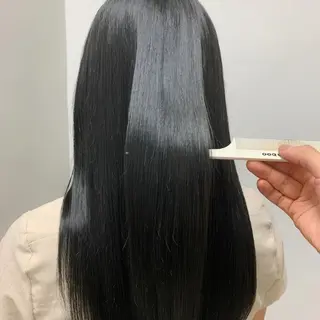 ロング ヘアアレンジ 透明感×韓流ハイ トーン🫧RYUTAのヘアスタイル