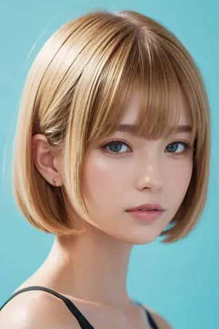 ショート カラー StellA所属・アートディレクター ワダヒサノリのヘアスタイル