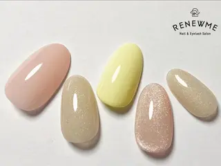ネイル RENEWME 中村のネイルデザイン