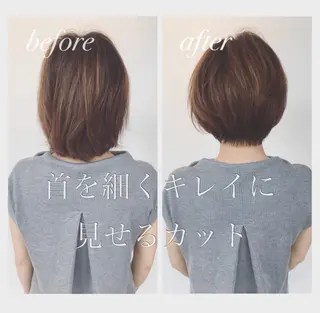 ショート ショート、ボブ特化 長島智彦のヘアスタイル