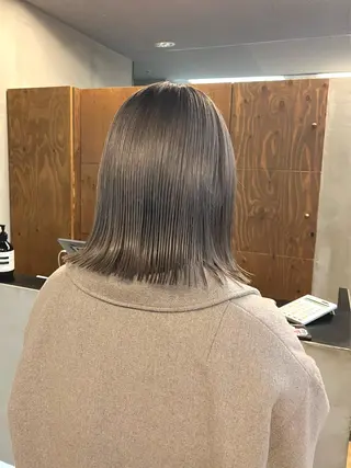 ミディアム カラー esu西梅田所属・ena/ブリーチなし 透明感・レイヤー🎀のヘアスタイル