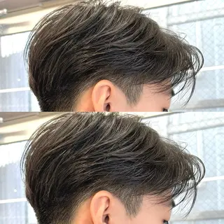 メンズ nicoTOKYO 原宿所属・センターパート /メンズ/海野颯生のヘアスタイル