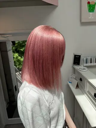 ミディアム 【抜け感ヘア🌿】 natuna.のヘアスタイル