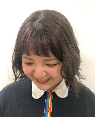 ショート カラー レイヤー/ウルフ🤎 mayo.のヘアスタイル