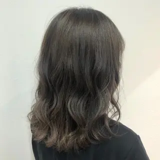 ミディアム カラー これた🧸ヘアメ職人 ♡髪質改善♡カラーのヘアスタイル