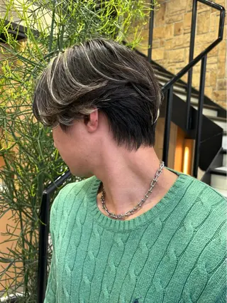 カラー メンズ mens骨格矯正/ 理論パーマ/yuyaのヘアスタイル