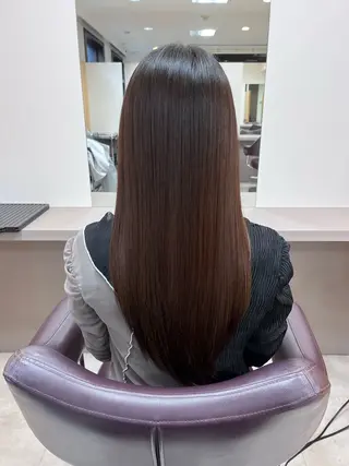 ロング KIZU 髪質改善 オカルト怪談のヘアスタイル