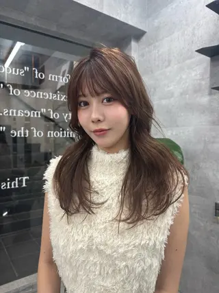 ロング 表参道/中明度カラー /レイヤー/Youのヘアスタイル