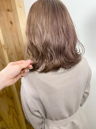 ミディアム カラー tension 【テンション】のヘアスタイル