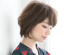 ショート パーマ 篠原 誠のヘアスタイル