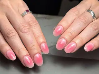 ネイル ユリ🎀長さだし/ パラジェル/持ち込みのネイルデザイン