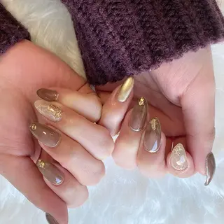 ネイル Ray. ／綺麗目ニュアンスのネイルデザイン