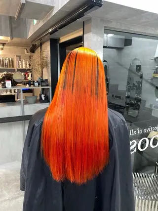 カラー riho 🥣🤍のヘアスタイル