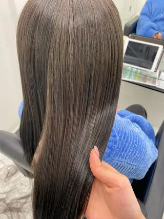 セミロング 髪質改善サロン🫧 セキチサトのヘアスタイル