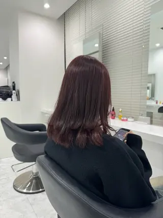 ミディアム カラー 💎透明感カラー /kaito💎のヘアスタイル