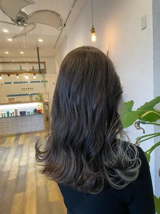 ロング カラー 🌸小掛🌸 豊橋外国人風カラーのヘアスタイル