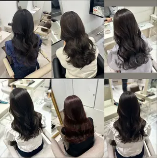 ロング カラー パーマ 巻ける縮毛矯正 Sachi🐰のヘアスタイル