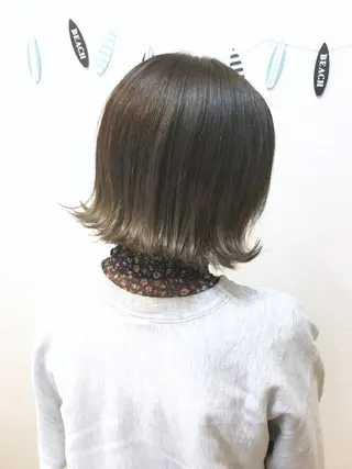 ショート カラー ショート、ボブ シマダマサトのヘアスタイル