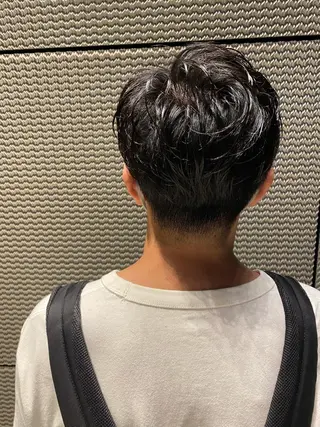 ミディアム 齋藤 大晟のヘアスタイル