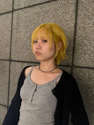 カラー ニュアンス／フェザー sakuraのヘアスタイル