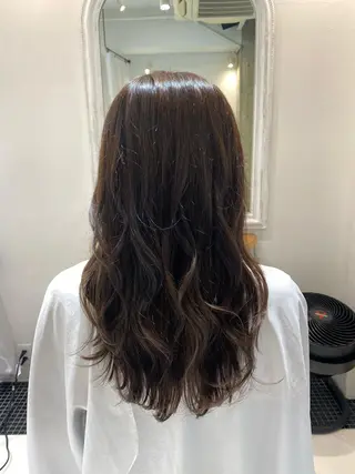 セミロング カラー ducha所属・DUCHA Tomida naoのヘアスタイル
