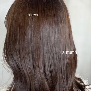 セミロング カラー AIN.ANLY.所属・韓国ｶﾞｰﾘｰ 🎀ミスズ🩰のヘアスタイル