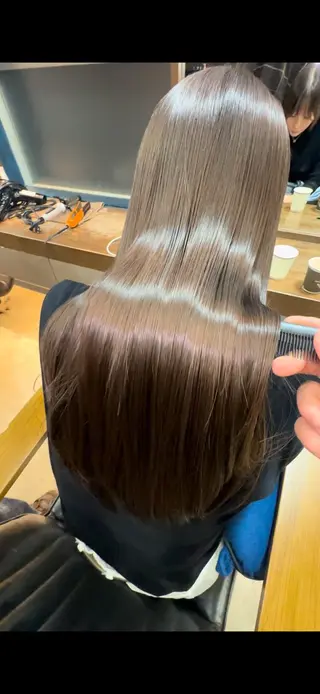 ロング 井上 健斗のヘアスタイル