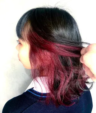 ショート 💗艶カラー💗 CECILのヘアスタイル