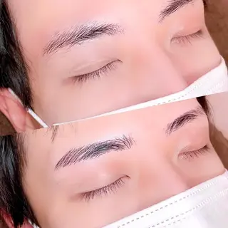 メンズ アイブロウ Blanc School Hのマツエク・マツパデザイン