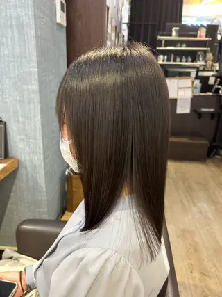 ミディアム 🐱髪質改善/カット モデル あずさ🐱のヘアスタイル