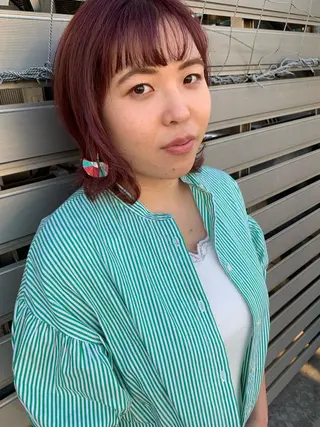 ショート 福原 亜祐美のヘアスタイル