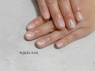 ネイル WHITE NAIL ホワイトネイルのネイルデザイン