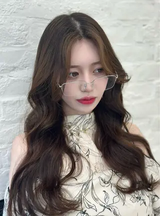 ロング 本田 翔のヘアスタイル