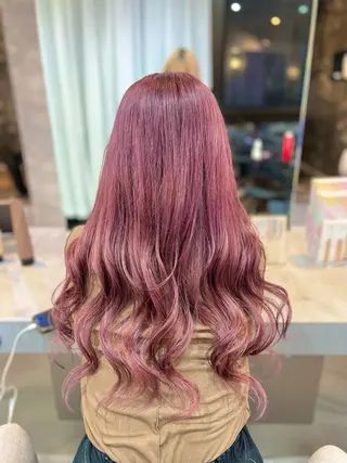 ロング 💓Yuri💓 ハイトーン/デザインのヘアスタイル